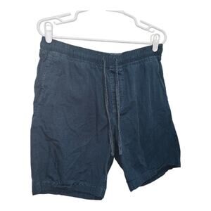 Banana Republic 8.5 Deck Short Regal Teal Drawstring Elastic Waist M